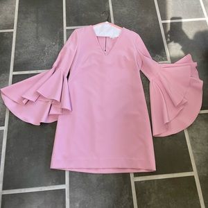 Pink Long Sleeve Milly Dress